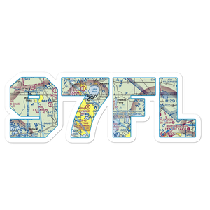 Love Field (97FL) VFR Sectional Sticker