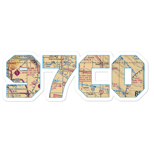 Peakview Airport (97CO) VFR Sectional Sticker