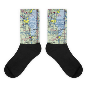 Vette/Blust Seaplane Base (96WI) VFR Sectional Socks