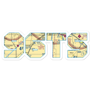 Southwest Lubbock Airport (96TS) VFR Sectional Sticker