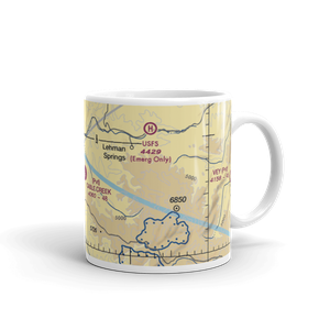 Cable Creek Ranch Airport (96OR) VFR Sectional  Mug