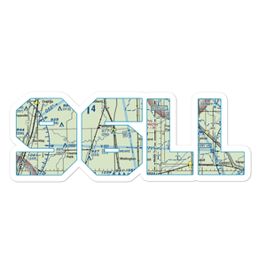Wichman Airport (96LL) VFR Sectional Sticker