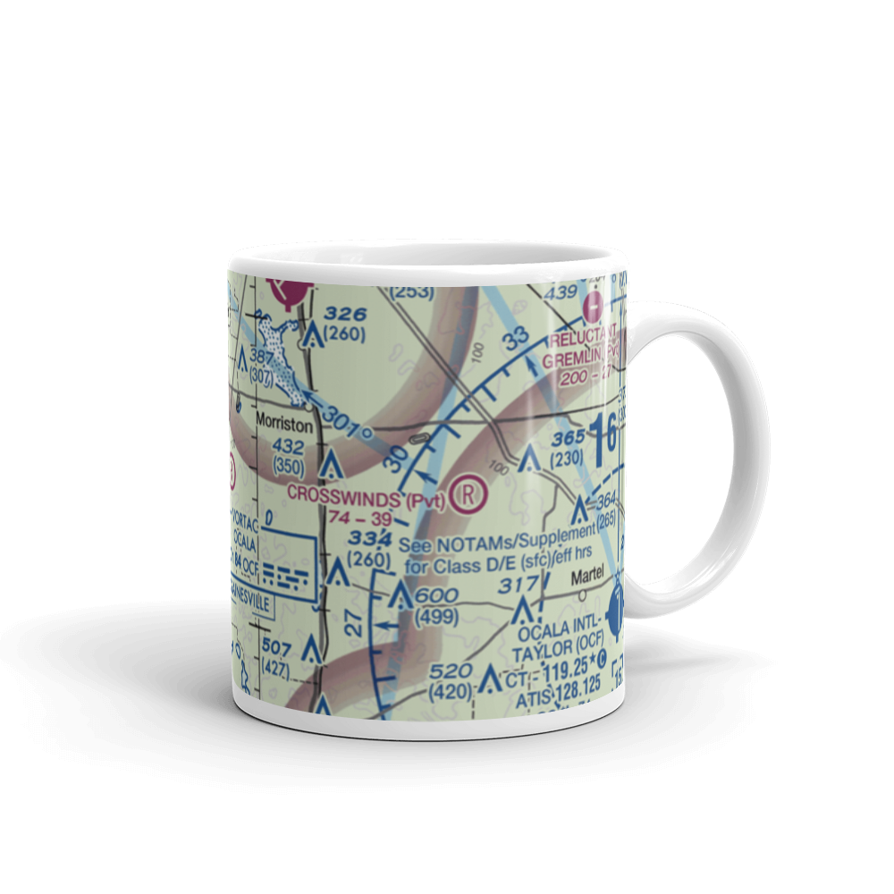 Wings Field (96FL) VFR Sectional  Mug 