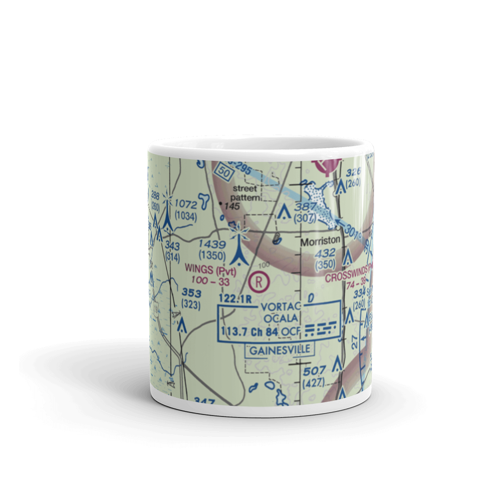 Wings Field (96FL) VFR Sectional  Mug 