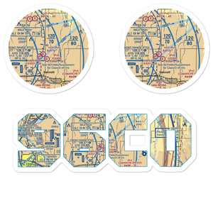 Logan Airport (96CO) VFR Sectional Sticker Pack