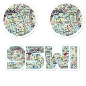Wisersky Airport (95WI) VFR Sectional Sticker Pack