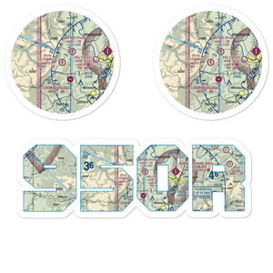 Flournoy Valley Airport (95OR) VFR Sectional Sticker Pack