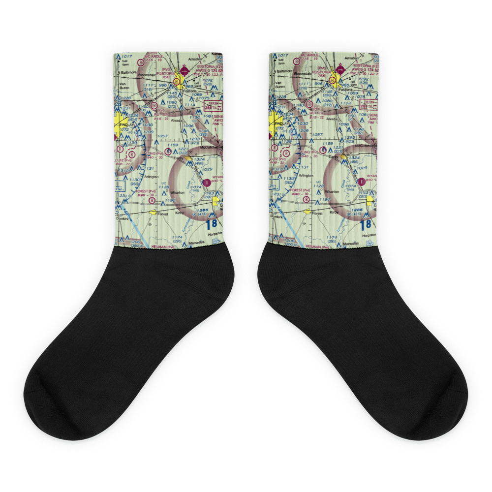 Tong Farm Airport (95OH) VFR Sectional Socks 