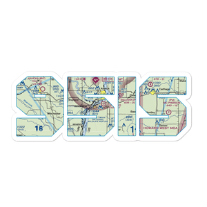Jan Knipe Airport (95IS) VFR Sectional Sticker