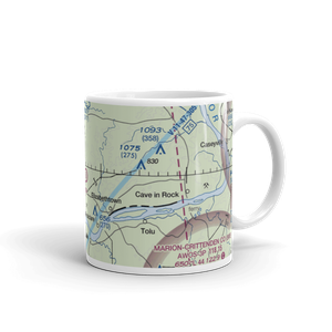 Henderson Airport (95IL) VFR Sectional  Mug