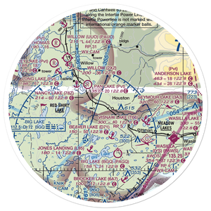 Trio Estates Airport (AA30) VFR Sectional Sticker (30 mile)