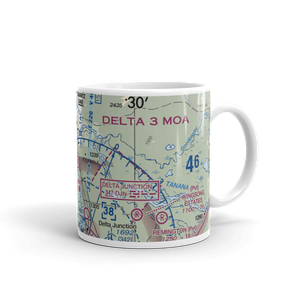 Delta Daves Airport (AA22) VFR Sectional  Mug