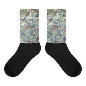 Delta Daves Airport (AA22) VFR Sectional Socks