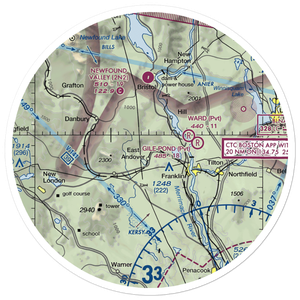 Tucker Farm Airport (94NH) VFR Sectional Sticker (30 mile)