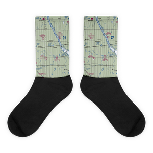 Michael Zurcher Farm Strip (94ND) VFR Sectional Socks