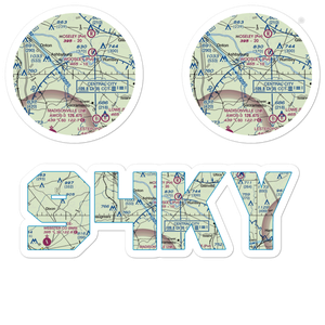 Woosley Airport (94KY) VFR Sectional Sticker Pack