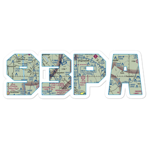 Maple Cave Park Airport (93PA) VFR Sectional Sticker