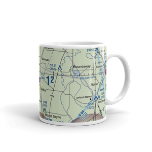 Shelby Air Service Airport (93MS) VFR Sectional  Mug