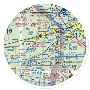 Hemmingsen Airport (93LL) VFR Sectional Sticker (30 mile)