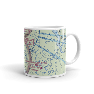 The Queens Airport (93AK) VFR Sectional  Mug