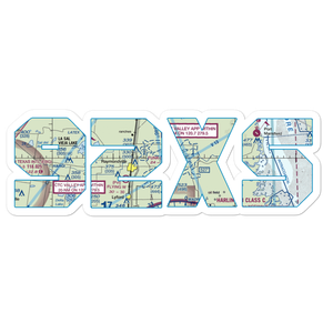 T.R. Funk Inc Airport (92XS) VFR Sectional Sticker