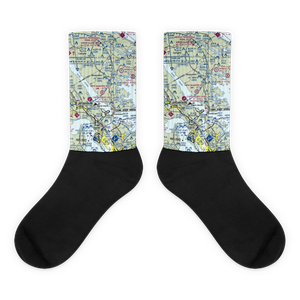 New Quarter Farm Airport (92VA) VFR Sectional Socks