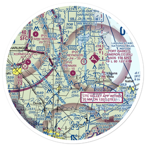 Drennan Farm Airport (92TA) VFR Sectional Sticker (30 mile)