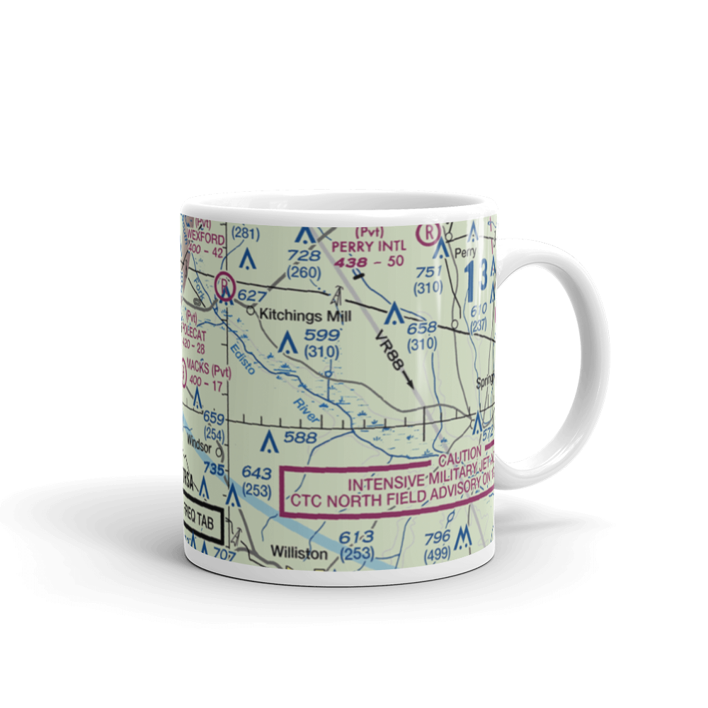 Mack's Patch-Derrick Field (92SC) VFR Sectional  Mug 