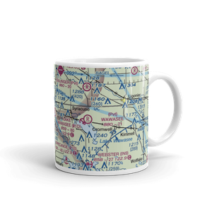 H R Weisser Airport (92IN) VFR Sectional  Mug
