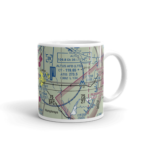 The Flying Cowboy Airport (91OK) VFR Sectional  Mug