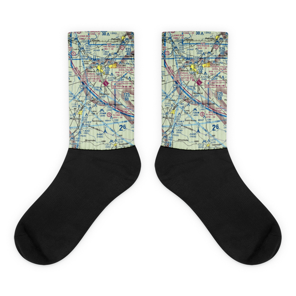 Dbaks Airport (91GA) VFR Sectional Socks 