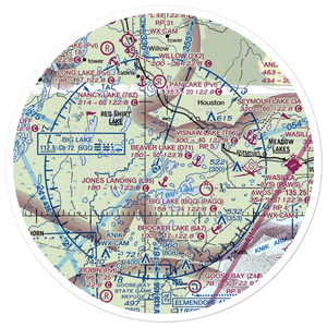 Kucera Seaplane Base (91AK) VFR Sectional Sticker (30 mile)