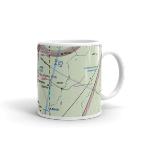 Callaghan Ranch Airport (90TX) VFR Sectional  Mug