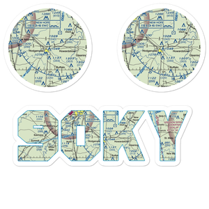 Williams Airport (90KY) VFR Sectional Sticker Pack