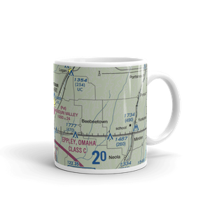 Missouri Valley Airport (90IA) VFR Sectional  Mug