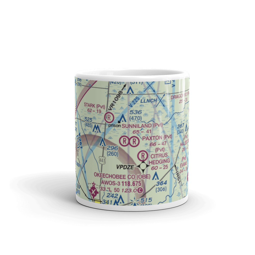Paxton Airport (90FL) VFR Sectional  Mug 