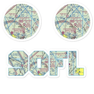 Paxton Airport (90FL) VFR Sectional Sticker Pack