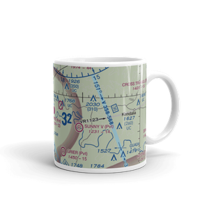 Rust Field (8XS9) VFR Sectional  Mug