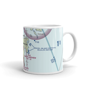 Mave's Lakeview Road Airport (8WN8) VFR Sectional  Mug