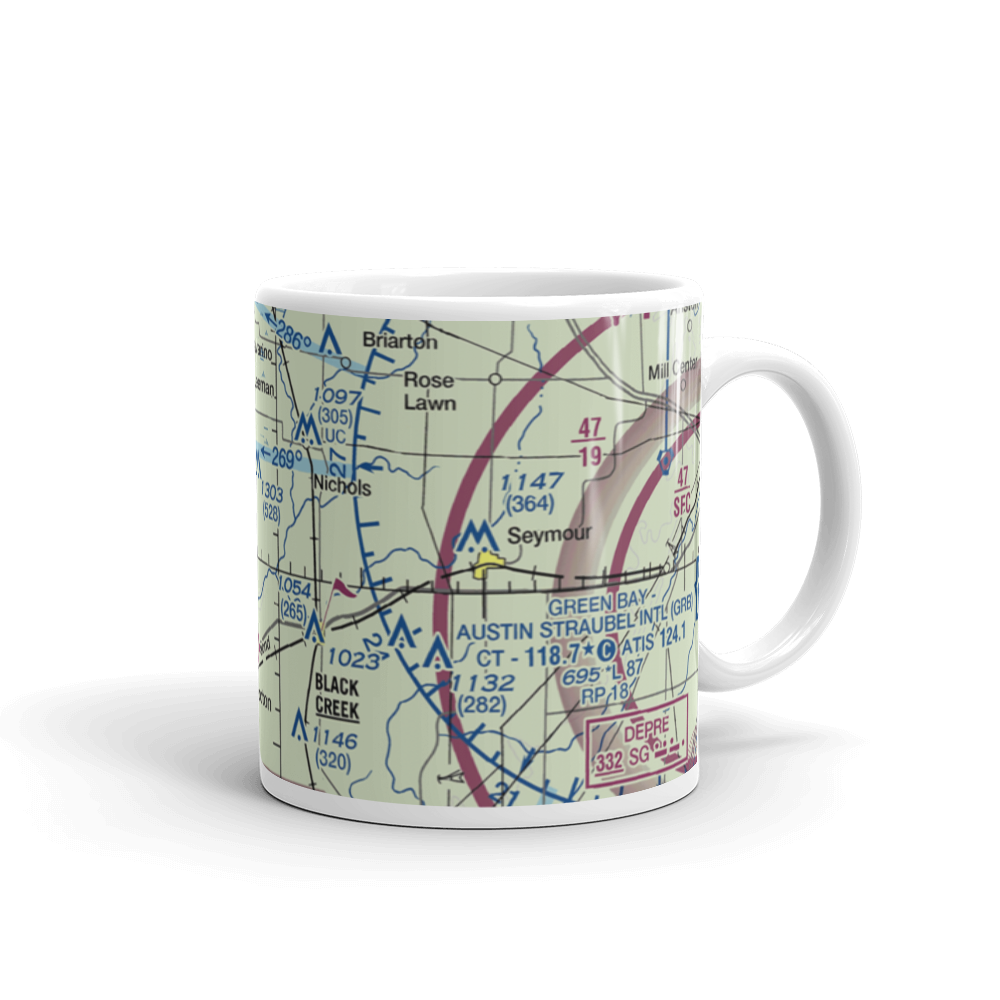 Wolf River Landing Strip (8WI5) VFR Sectional  Mug 