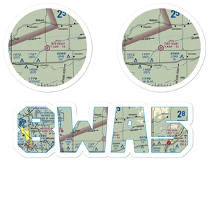 Tree Heart Ranch Airport (8WA5) VFR Sectional Sticker Pack