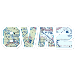 Shivok Airport (8VA2) VFR Sectional Sticker