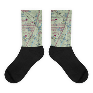 Edwards Airport (8TX3) VFR Sectional Socks