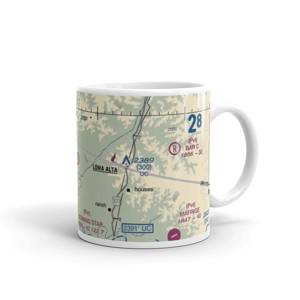 Rnk Ranch Airport (8TS8) VFR Sectional  Mug 