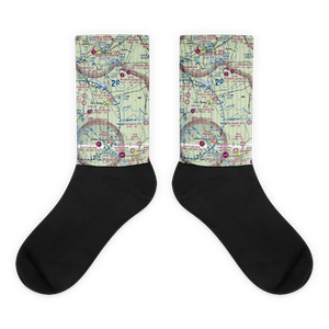 Wyatt 3-Rivers Airport (8TS7) VFR Sectional Socks