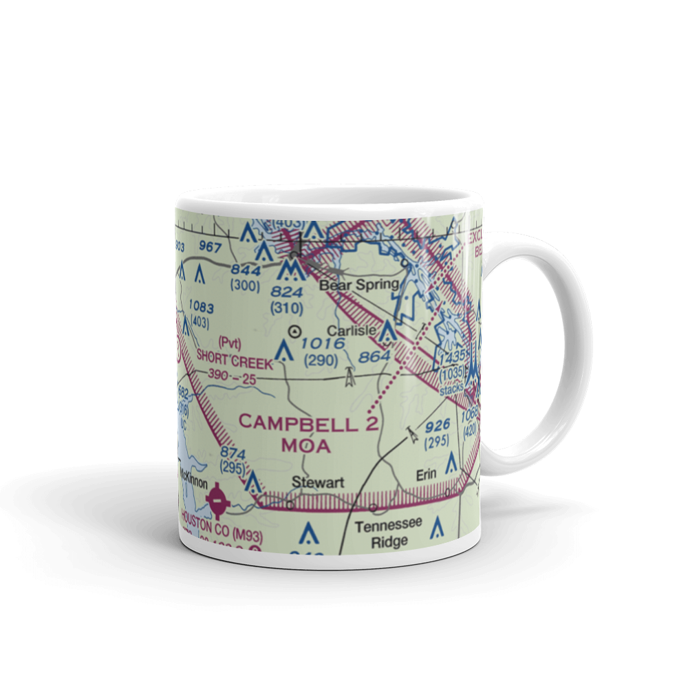 Short Creek Airport (8TN7) VFR Sectional  Mug 