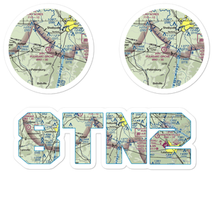 Pleasant Grove Airpark (8TN2) VFR Sectional Sticker Pack
