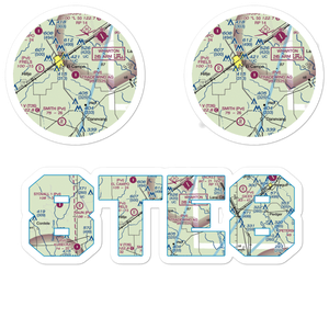 Tradewind Agricultural Airport (8TE8) VFR Sectional Sticker Pack