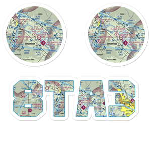 Flying X River Ranch Airport (8TA3) VFR Sectional Sticker Pack