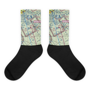 John B Connally Ranch Airport (8TA0) VFR Sectional Socks